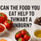 Can the Foods You Eat Help Thwart Sunburn? A Deep Dive into Edible Sun Protection 